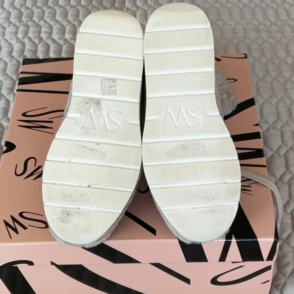 Stuart Weitzman shearling boots - Picture 3 of 4